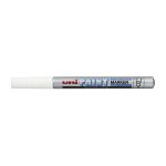uni Paint Mark XFine Slvr Bx12