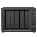 Synology Diskstation 5-bay 3.5′ , 2x 2.5 Gbe (tower), Amd Ryzen Quad Core 2.2ghz, 8gb Ram, X Usb3.2, 2x Expansion 3yw (DS1525+)