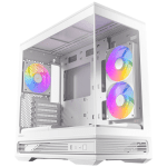 Antec C2m Argb – White, Micro-atx/itx, Steel/glass, 5 Slots, 415mm Gpu, 165mm Cpu, 240mm Argb Fan, Usb-c 10gbps (C2M ARGB White)