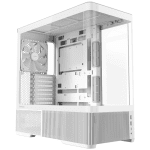 Antec C6 Curve Air – White, Atx/matx/itx, Steel/glass, 7 Slots, 450mm Gpu, 180mm Cpu, 3 Pwm Fans, Usb-c 10gbps (C6 Curve AIR White)