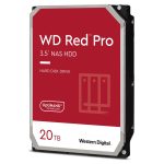 Western Digital WD Red Pro 20TB 3.5' NAS HDD SATA3 7200RPM 512MB Cache 24x7 300TBW ~24-bays NASware 3.0 CMR Tech 5yrs wty (LS) - WD202KFGX
