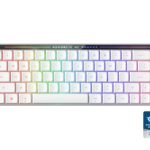 ASUS ROG Falchion RX Red Low Profile Wireless Gaming Keyboard, Tri-mode Connection, ROG Omni Receiver, Intuitive control