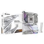 Gigabyte X870E A MASTER X3D ICE: AM5, DDR5 256GB, ALC1220, 10GbE+5GbE LAN, Wi-Fi 7, BT 5.4, Q-Flash, GCC, ATX, Win11, Ryzen 7000–9000