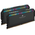 Corsair Dominator Platinum RGB 64GB (2x32GB) DDR5 Platinum RGB 64GB (2x32GB) DDR5 UDIMM 5200Mhz C40 1.25V Black Desktop PC Gaming Memory