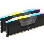Corsair Vengeance Rgb 32gb (2x16gb) Ddr5 Udimm 6200mhz C36 1.3v Desktop Gaming Memory Black (CMH32GX5M2B6200C36)
