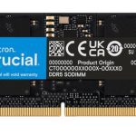 Crucial 16gb (1x16gb) Ddr5 Sodimm 5600mhz Cl46 Notebook Laptop Memory Tray Version ~ct16g48c40s5 (CT16G56C46S5T:H)