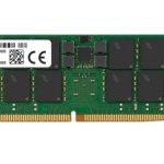 Crucial Micron 64gb (1x64gb) Ddr5 Rdimm 6400mhz Cl52 2rx4 Ecc Registered Server Data Center Memory 3yr Wty (MTC40F2046S1RC64BH1)