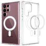 USP Samsung Galaxy S26 Ultra 5g (6.9′) Magsafe Hard Crystal Clear Case – Tpu Backplate, Rubberized Border , Scratch Resistant , 3 Years Warranty (acwmss26u)