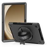 USP Samsung Galaxy Tab A9+ (11′) Case Black – Built-in-kickstand, Hand & Shoulder Strap, Dropproof, Shockproof, 3 Years Warranty (HDTA9PLUS)