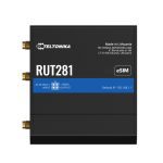 Teltonika RUT281 COMPACT GLOBAL LTE CAT 4 ROUTER, Telit, SIM & eSIM, AUTOMATIC FAILOVER, 2 x RJ45 Ports, PSU included