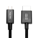 Oxhorn HDMI to Micro HDMI Cable 1.8m - 1.4v 19 (+1) pins A Male to D Male 34AWG, 100% copper wire, OD4.2mm RoHS