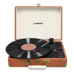 (LS) mbeat® Woodstock Retro Turntable Recorder with Bluetooth & USB Direct Recording - Built-in Dual Speakers, Aux-in-out, Bluetooth Speaker Function