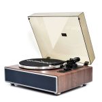 (LS)mbeat® Hi-Fi Turntable with Bluetooth Speaker adjustable counterweight Turntable Speed: 331/3 & 45 RPM Weight: 5.75kg