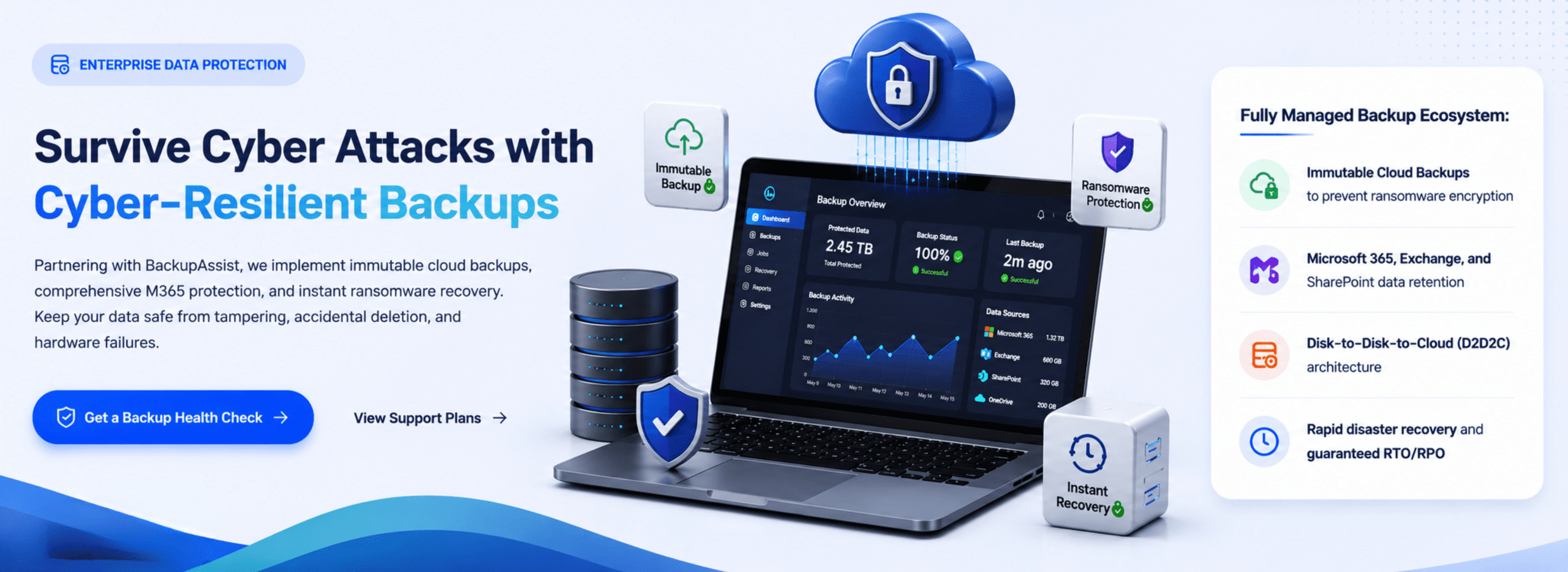 Your Data. Always Recoverable. Guaranteed.