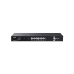 Tenda ( TEG1120P-16-150W ) 18GE+2SFP Ethernet Switch With 16-Port PoE+