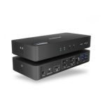 mbeat® mbeat USB-C Triple 4K Display Docking Station Triple 4K@60Hz  1 × HDMI 2.0  Host Port: 1 × USB-C 10Gbps 2 × USB-C 10Gbps 4 × USB-A 5Gbps