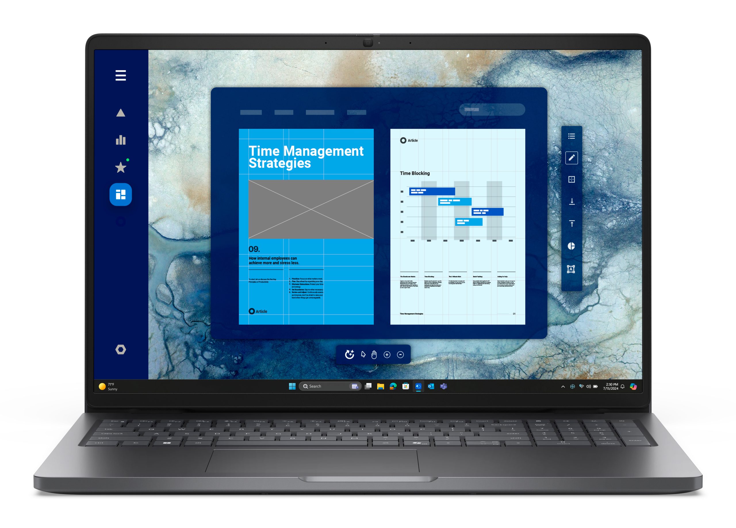 DELL PRO16 NOTEBOOK, 16" FHD+, U5-225U, 16GB, 512GB, WL, W11P(AI), BLACK, 1YOS