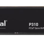 Crucial P310 500gb Gen4 2280 Nvme Ssd 6600/3500 Mb/s R/w 110tbw 520k/890k Iops 1.5m Hrs Mttf Full-drive Encryption M.2 Pcie4 5yrs ~ct500p3pssd8 (CT500P310SSD8-P)