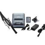 Brother RJ-2030 2' MOBILE RECEIPT PRINTER, USB & BT LI-ION BATTERY & BELT CLIP, Shoulder Strap (PA-SS-4000), AC Adaptor (PA-AD-600A), Receip Roll
