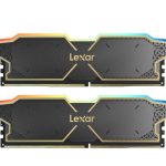 Lexar LD5U16G60C380V-RGD DDR5 UDIMM 32GB Kit (2 x 16GB) 6000 MT/s 1.35V CL36 THOR G2 OC HEATSINK BLACK INTEL XMP 3.0 & AMD EXPO