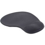 Brateck Mouse Pad with Gel Wrist Rest Black