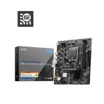 MSI PRO H610M-S WIFI DDR4 Intel LGA 1700 mATX Motherboard 2x DDR4~64GB,1x PCIe x16,1x PCIe x1,1x M.2,2x SATA 6G,8x USB2.0