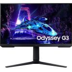 Samsung 24′ Odyssey G30d Fhd Monitor 1920 X1080 180hz 16:9 250cd/m2 Va Hdmi1.4 Dp Headphone Tilt Has Swivel Pivot Vesa Gaming Monitor Black (LS24DG302EEXXY)