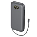 Belkin Ultracharge Pro Laptop Power Bank 27k With140w Integrated Usb-c Cable(30cm) – Charcoal(),2x Usb-c,1x Usb-a,$2,500, 2 Years Warranty (BPB040fqCH)