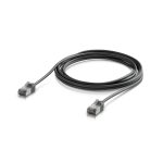 Ubiquiti Unifi Premium Patch Cable Outdoor, 3m,black,ultra-thin, Rugged, Shielded Patch, Optimize, Perform Harshest Environments ,10 Gbe Networking. (UACC-Cable-Patch-Outdoor-C6A-3M-BK)
