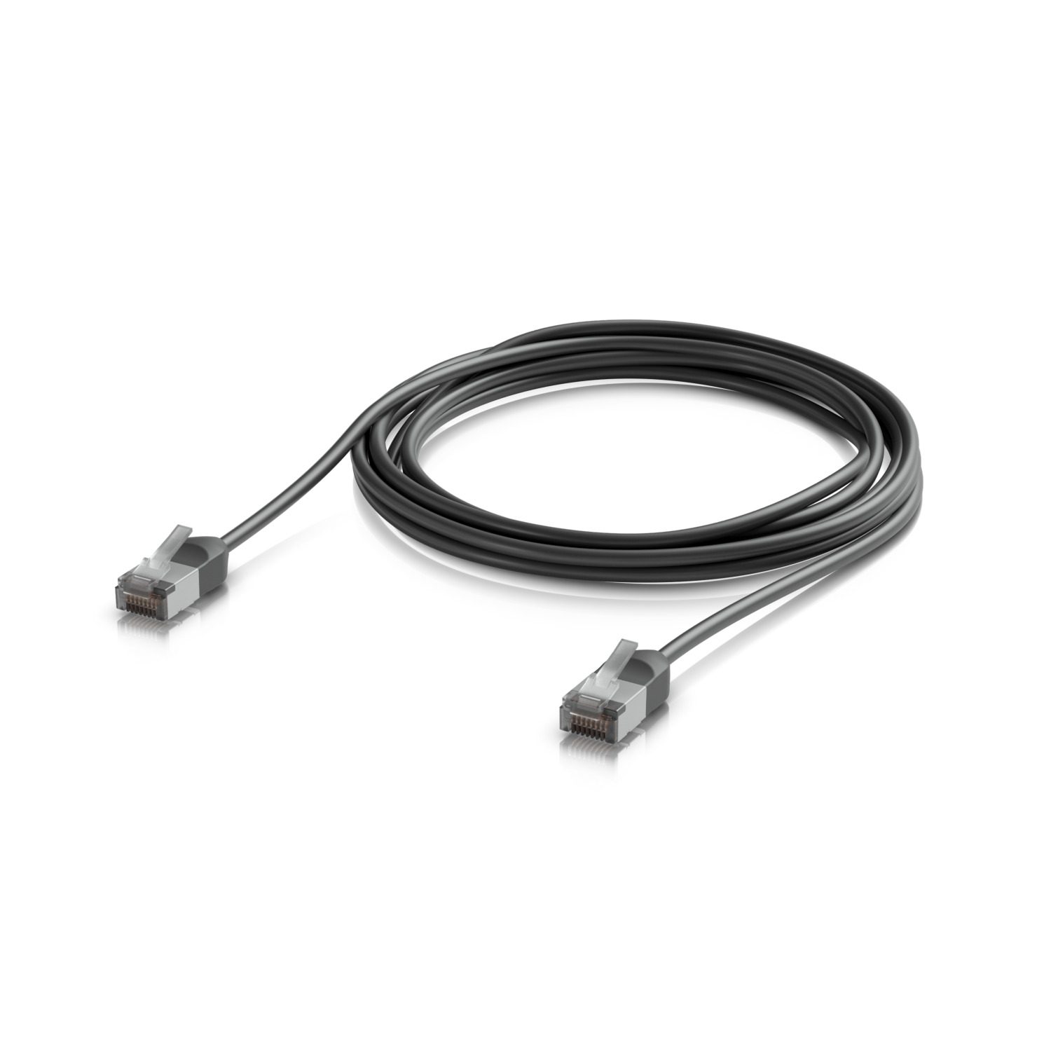 Ubiquiti UniFi Premium Patch Cable Outdoor, 3M,Black,Ultra-Thin, Rugged, Shielded Patch, Optimize, Perform Harshest Environments ,10 GbE Networking.