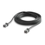 Ubiquiti Unifi Premium Patch Cable Outdoor, 8m,black,ultra-thin, Rugged, Shielded Patch, Optimized, Perform Harshest Environments ,10 Gbe Networking. (UACC-Cable-Patch-Outdoor-C6A-8M-BK)