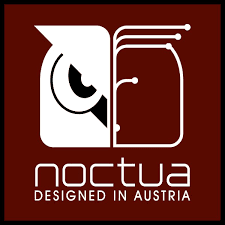 Guaranteed Authentic Noctua Product Official Noctua product logo - Genuine Noctua Noctua NF-A12x25 PWM Chromax - 120mm x 25mm 2000RPM Cooling Fan