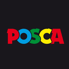 Guaranteed Authentic Posca Product Official Posca product logo - Genuine Posca Posca PC-3M Fine Blt Mrkr Beig