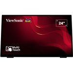 ViewSonic 24 Inch Pcap Pos Retail Mining Monitor Wet Multi-glove High-sensitive Projective Capacitive Commercial Industrial (TD2465)
