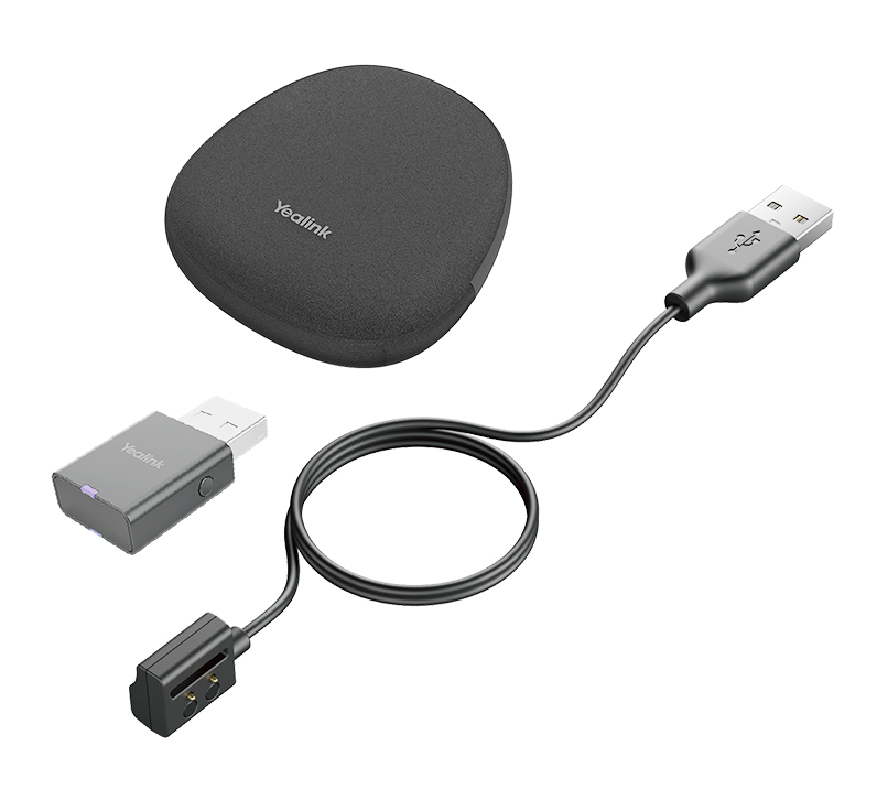 YEALINK PORTABLE ACCESSORY KITFOR WH62/WH66 (WDD60 DONGLE, CHARGE CABLE, CARRY CASE)