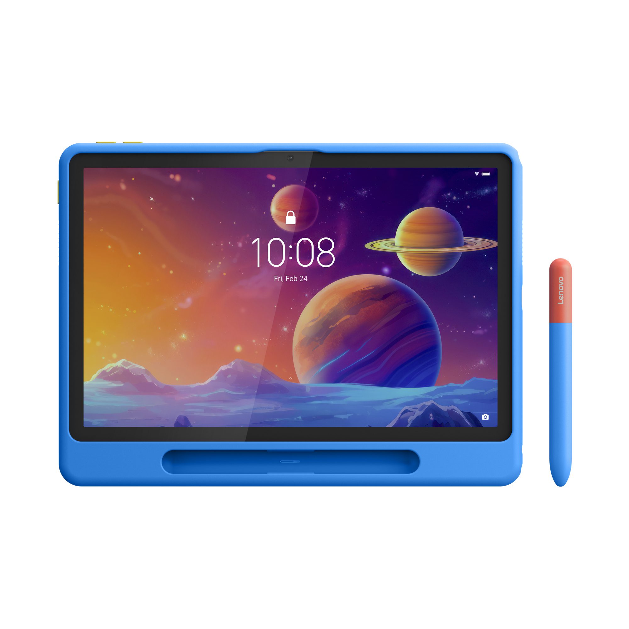 Lenovo Tab (10.1') Bumper Case - Blue (ZG38C07051), All-around Protection,Bump-Resistant,1 Year Warranty - Image 8
