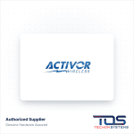 ACTIVOR 2-BUTTON WIEGAND REMOTE WITH PROGRAMMING LABELLING SLIDING COVER HID PROX TAG 1YR