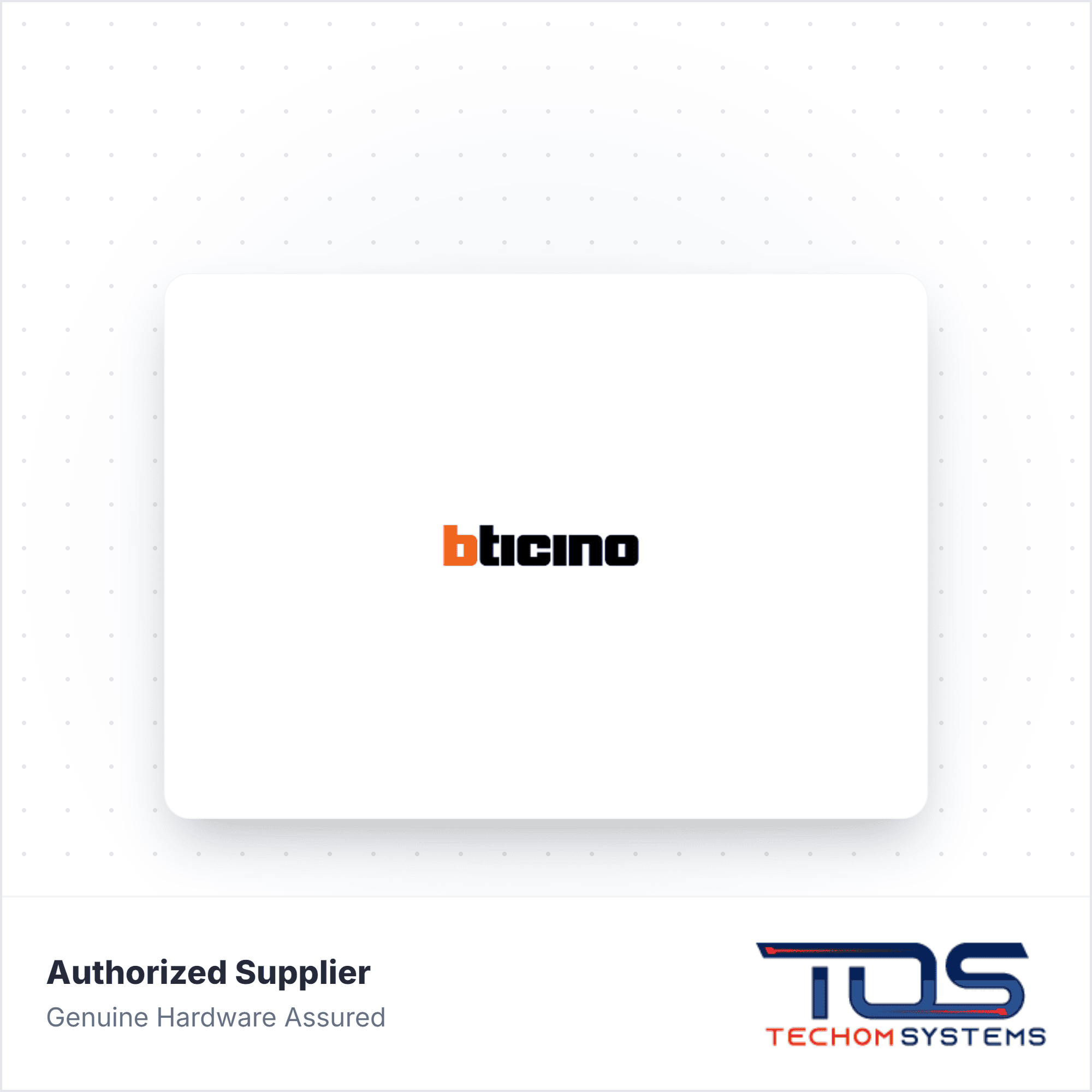 BTICINO 2WIRE - SFERA FRONT COVER ALLMETAL 2 PUSH-BUTTONS OVER 2 ROWS