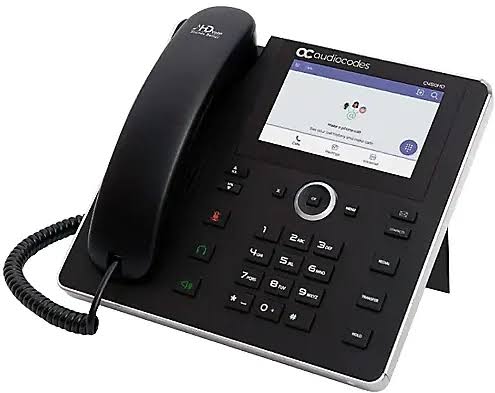 AudioCodes C450HD IP Phone SKU UC-C450HDEG for Microsoft Teams enterprise voice