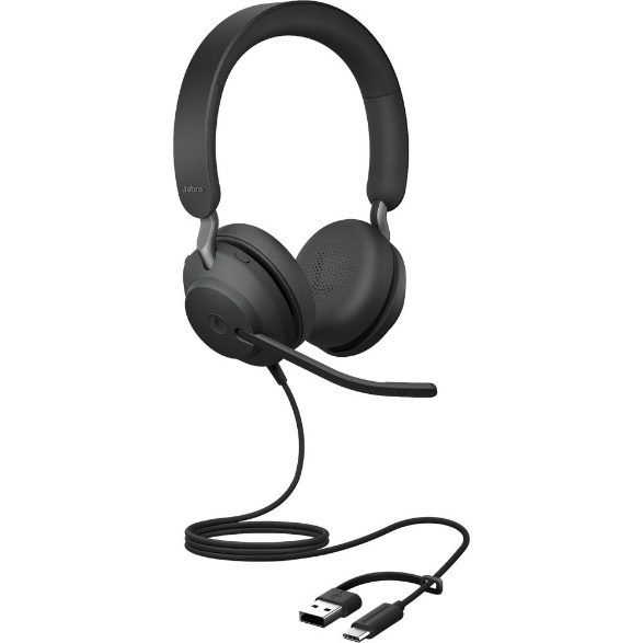 Jabra Evolve2 40 SE USB-C/A MS Stereo - IP Phone Warehouse (SKU: 24189-899-799)