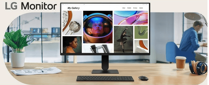 LG 24” Full HD Monitor (SKU: 24U411-B.AAUQ)