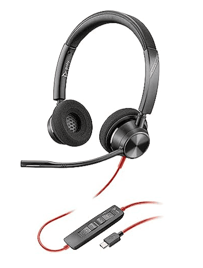 the Poly Blackwire 3225 Headset (SKU: 209747-22)