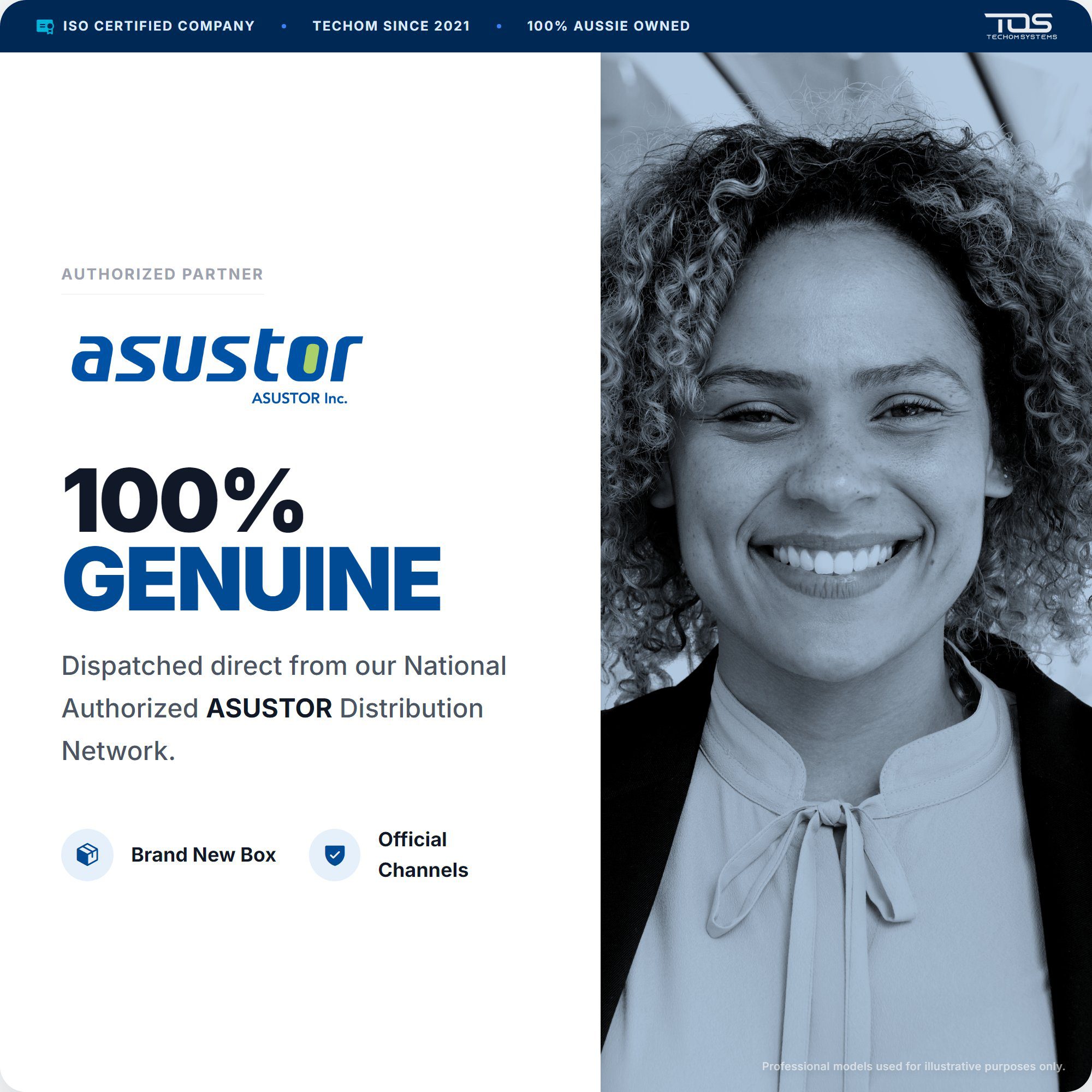 ASUSTOR 10-BAY NAS 3.5"/2.5"(0/10), QC-2.3GHz, 16GB, M.2(4), 5G(2), 10G(2), PCIe, TWR, 3YR - Image 3