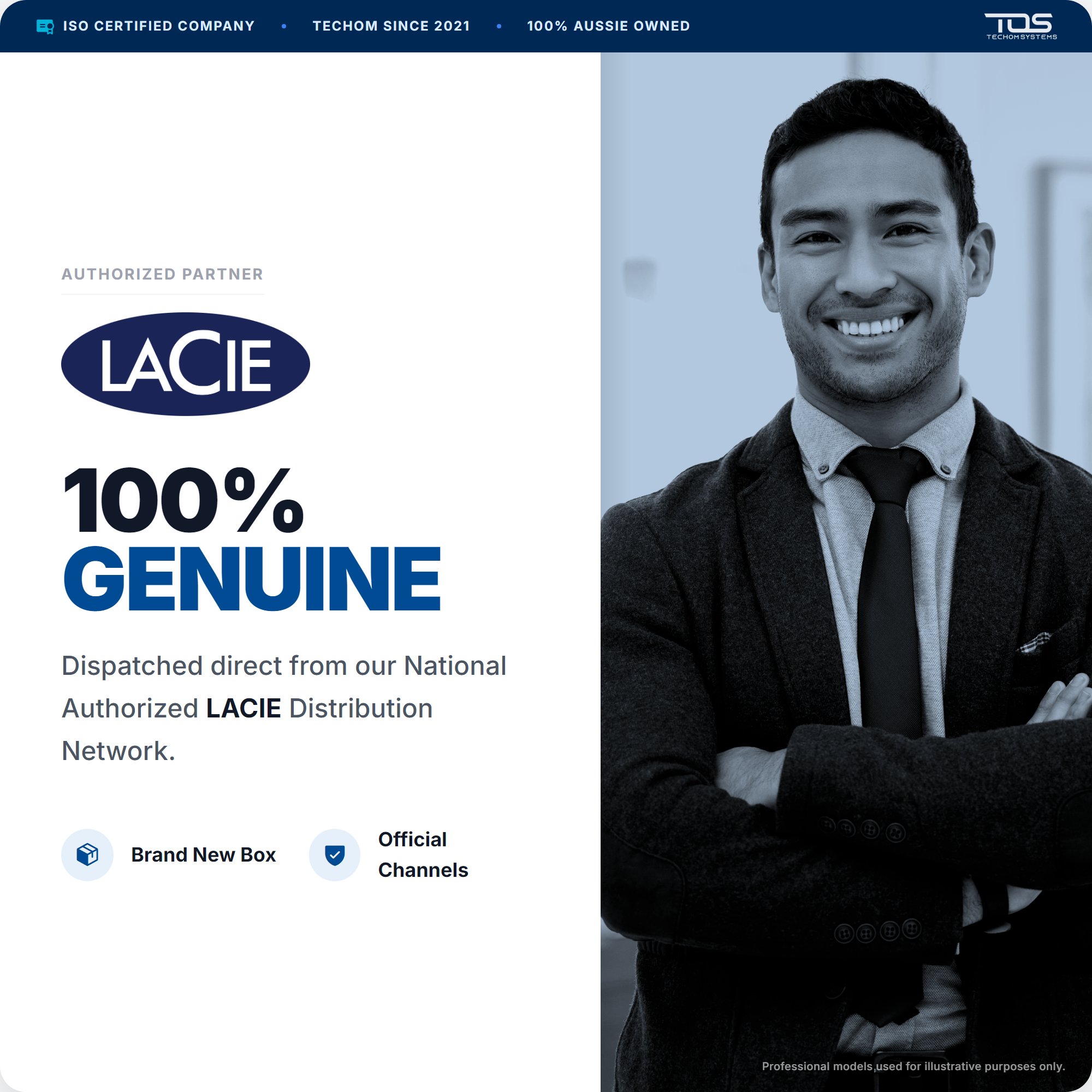LACIE 8BIG DOCK RAID 192TB (8X24TB), USB-C, THUNDERBOLT 5, 5YR - Image 2