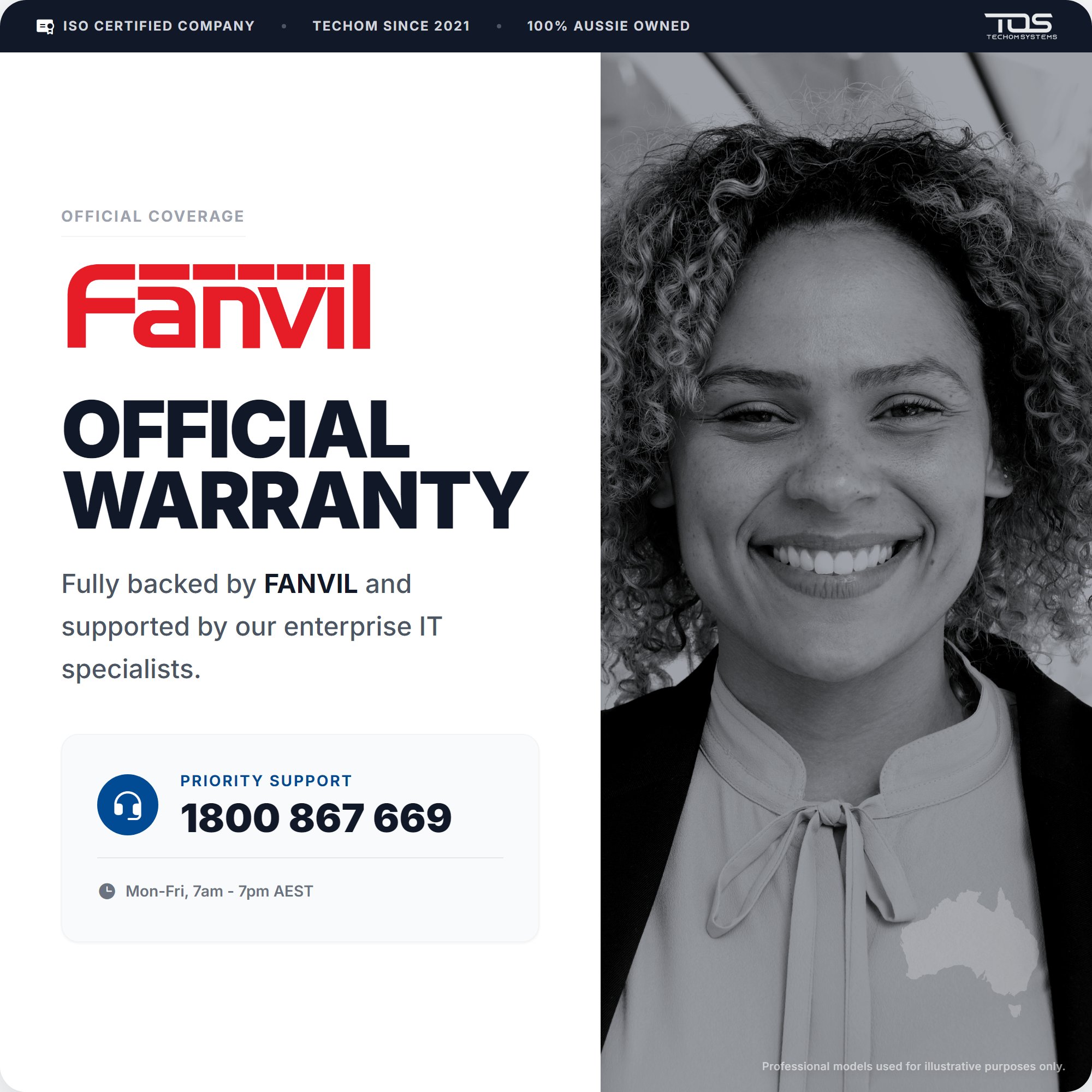 Fanvil i16SV Audio/Video Intercom, HD Audio/Video, Built-in HD camera, IP65 waterproof and dustproof, 2 SIP lines, PoE enabled - Image 4