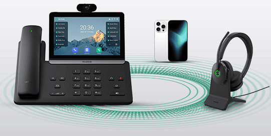 Yealink W57R rugged DECT handset used in Australian warehouse